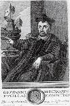Portrait of Italian Writer, Giovanni Di Bernardo Rucellai-Giacomo Porchera-Stretched Canvas