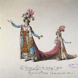 Costume Sketch for Zelmira-Giacomo Pregliasco-Giclee Print