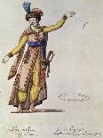 Costume Sketch for Zelmira-Giacomo Pregliasco-Giclee Print