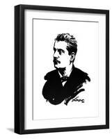 Giacomo Puccini, Italian Composer-Joseph Simpson-Framed Giclee Print