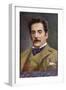 Giacomo Puccini Italian Opera Composer in Middle Age-null-Framed Premium Photographic Print