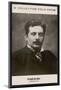 Giacomo Puccini Italian Opera Composer in Middle Age-null-Mounted Photographic Print