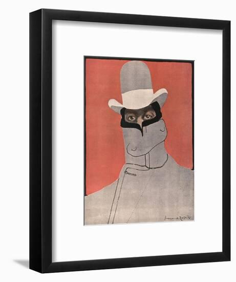 Giacomo Puccini, Italian Opera Composer-null-Framed Photographic Print