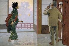 Postcard by Leopoldo Metlicovitz Created on Occasion of the Premiere of the Opera Madame Butterfly-Giacomo Puccini-Giclee Print