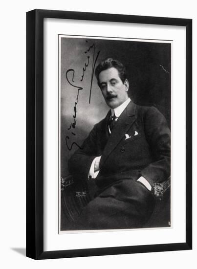 Giacomo Puccini-null-Framed Giclee Print