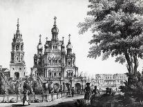 Church of Assumption and Gagarin Palace in Moscow by Giacomo Quarenghi Domenico (1744-1817)-Giacomo Quarenghi-Giclee Print