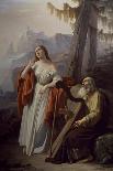 Ossian Singing Exploits of Carthon to Malvina-Giacomo Trecourt-Giclee Print