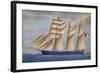 Giacomo Tubino Schooner, Italy, 19th Century-null-Framed Giclee Print