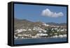 Gialos and Chora, Ios, Cyclades, Greek Islands, Greece-Rolf Richardson-Framed Stretched Canvas