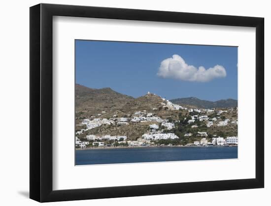 Gialos and Chora, Ios, Cyclades, Greek Islands, Greece-Rolf Richardson-Framed Photographic Print