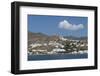 Gialos and Chora, Ios, Cyclades, Greek Islands, Greece-Rolf Richardson-Framed Photographic Print