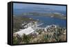 Gialos from Chora, Ios, Cyclades, Greek Islands, Greece-Rolf Richardson-Framed Stretched Canvas