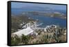 Gialos from Chora, Ios, Cyclades, Greek Islands, Greece-Rolf Richardson-Framed Stretched Canvas