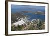 Gialos from Chora, Ios, Cyclades, Greek Islands, Greece-Rolf Richardson-Framed Photographic Print