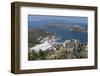 Gialos from Chora, Ios, Cyclades, Greek Islands, Greece-Rolf Richardson-Framed Photographic Print