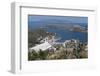 Gialos from Chora, Ios, Cyclades, Greek Islands, Greece-Rolf Richardson-Framed Photographic Print