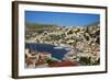 Gialos Harbour, Symi, Dodecanese, Greek Islands, Greece, Europe-null-Framed Photographic Print