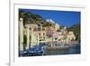 Gialos Harbour, Symi, Dodecanese, Greek Islands, Greece, Europe-null-Framed Photographic Print