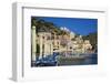 Gialos Harbour, Symi, Dodecanese, Greek Islands, Greece, Europe-null-Framed Photographic Print