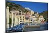 Gialos Harbour, Symi, Dodecanese, Greek Islands, Greece, Europe-null-Mounted Photographic Print