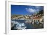 Gialos Harbour, Symi Island, Dodecanese, Greek Islands, Greece, Europe-Tuul-Framed Photographic Print