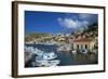 Gialos Harbour, Symi Island, Dodecanese, Greek Islands, Greece, Europe-Tuul-Framed Photographic Print