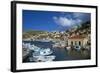 Gialos Harbour, Symi Island, Dodecanese, Greek Islands, Greece, Europe-Tuul-Framed Photographic Print