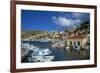 Gialos Harbour, Symi Island, Dodecanese, Greek Islands, Greece, Europe-Tuul-Framed Photographic Print