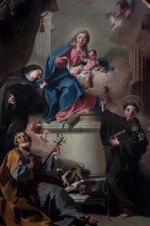 Madonna and Child with Saints Joseph