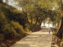 The Walk Up to Ariccia, Detail, 1839-Giambattista Pittoni-Giclee Print