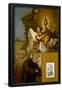 Giambattista Tiepolo / 'Vision of Saint Paschal Baylon', 1767-1769, Italian School, Oil on canva...-GIOVANNI BATTISTA TIEPOLO-Framed Poster