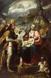 Virgin and Child and the Mystery of the Passion (Oil on Canvas)-Giambattista Tinti-Giclee Print