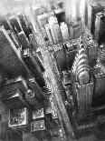 New York City in Silver-Giampaolo Pasi-Art Print