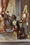Fabio Albergati Received by Philip II of Spain-Gian Antonio Burrini-Stretched Canvas