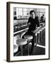 Gian Maria Volonté at the Bar-null-Framed Photographic Print