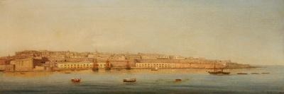View of Valletta from Manoel Island, 1869-Giancinto Gianni-Framed Stretched Canvas