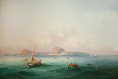 View of Valletta from Manoel Island, 1869-Giancinto Gianni-Framed Stretched Canvas