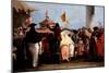 Giandomenico Tiepolo / 'The New World', ca. 1765, Italian School, Oil on canvas, 34 cm x 58,3 c...-GIOVANNI DOMENICO TIEPOLO-Mounted Poster