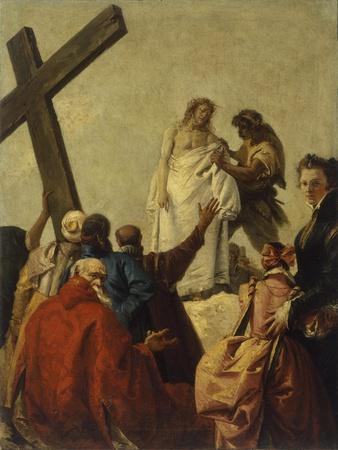 Way of the Cross, Station X - Christ Stripped of His Garments