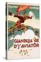 Gianduja Re D'J'Aviator Poster-Carlo Nicco-Stretched Canvas
