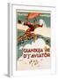 Gianduja Re D'J'Aviator Poster-Carlo Nicco-Framed Giclee Print