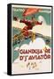 Gianduja Re D'J'Aviator Poster-Carlo Nicco-Framed Stretched Canvas