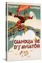 Gianduja Re D'J'Aviator Poster-Carlo Nicco-Stretched Canvas