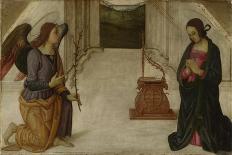 The Annunciation, Late 15th C-Giannicola di Paolo-Stretched Canvas