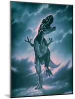 Giant Allosaurus Dinosaur-Joe Tucciarone-Mounted Photographic Print