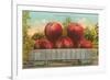 Giant Apples in Rail Car-null-Framed Art Print