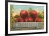 Giant Apples in Rail Car-null-Framed Art Print