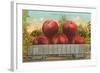 Giant Apples in Rail Car-null-Framed Art Print