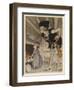 Giant at Home-Arthur Rackham-Framed Art Print
