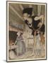 Giant at Home-Arthur Rackham-Mounted Art Print